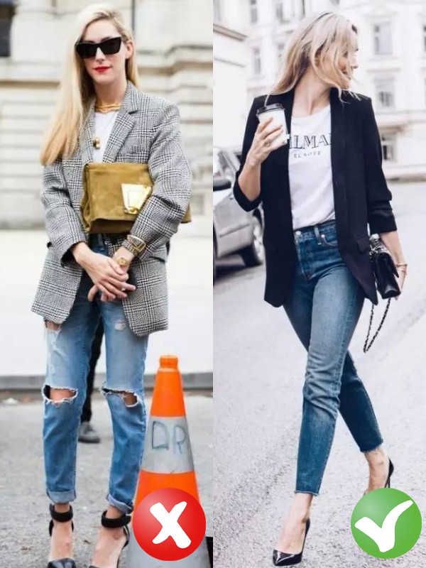 Khi jeans kết hợp blazer: Đồ đẹp đến mấy cũng trở nên 'kém sang' nếu phạm 3 sai lầm này 2