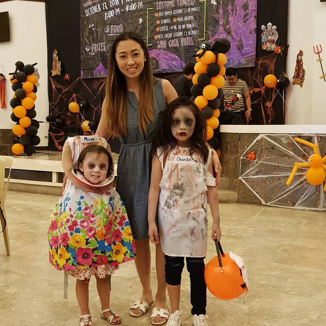 Chấp hết mọi loại ma quỷ, cô bé Philippines 'ôm đầu' đi xin kẹo Halloween 1