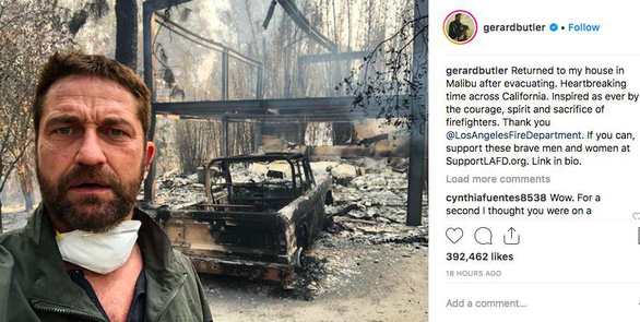 Cháy rừng tại California: Hàng loạt biệt thự triệu đô của sao Hollywood bị thiêu rụi 1