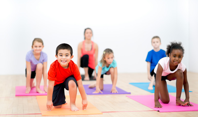 Trẻ tập aerobic rất tốt cho sức khỏe và trí não