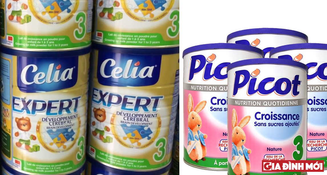 Hai sản phẩm của Lactalis phổ biến ở Việt Nam