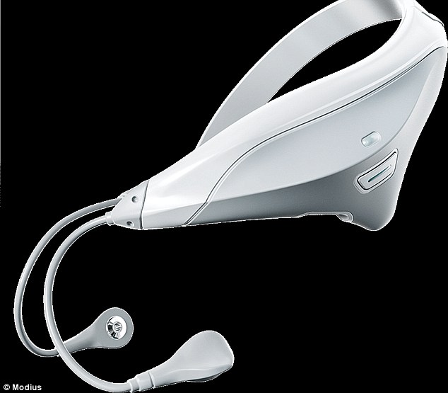 Thiết bị tai nghe Modius được giới thiệu là một sản phẩm giảm cân mang tính 