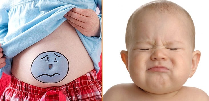 Táo bón là nguyên nhân hàng đầu gây đau bụng ở trẻ