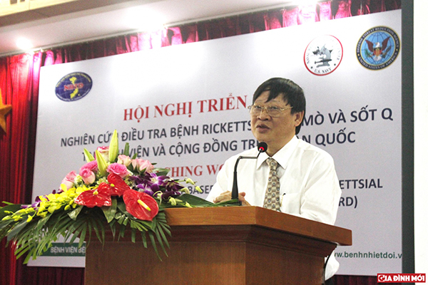 Thứ trưởng Nguyễn Viết Tiến phát biểu tại Hội nghị