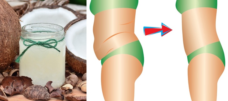 Dầu dừa giúp giảm mỡ bụng hiệu quả