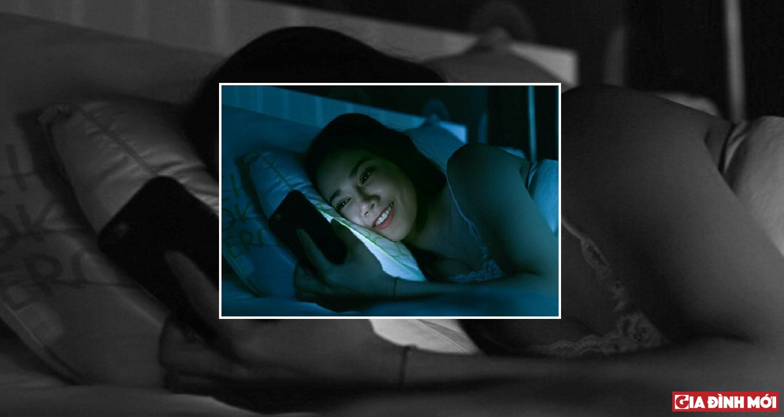 Thói quen sử dụng điện thoại trong bóng tối nhiều người mắc nhưng có thể gây hại kinh khủng cho thị lực