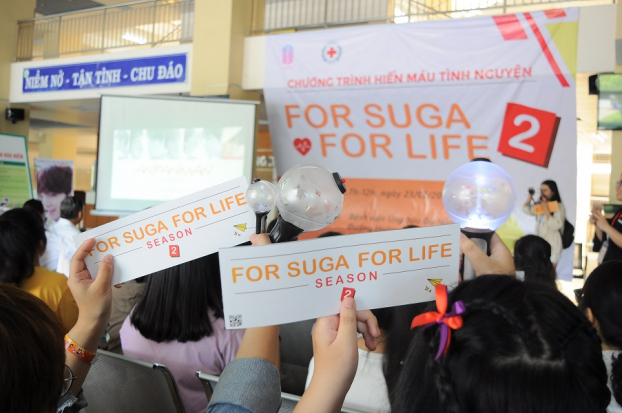 'For Suga For Life' - hoạt động hiến máu tình nguyện gây tiếng vang lớn của ARMY Việt 8