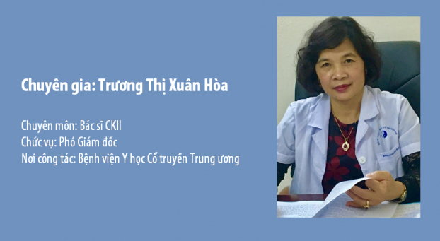   BS CKII Trương Thị Xuân Hòa, Phó giám đốc BV Y học cổ truyền Trung ương  