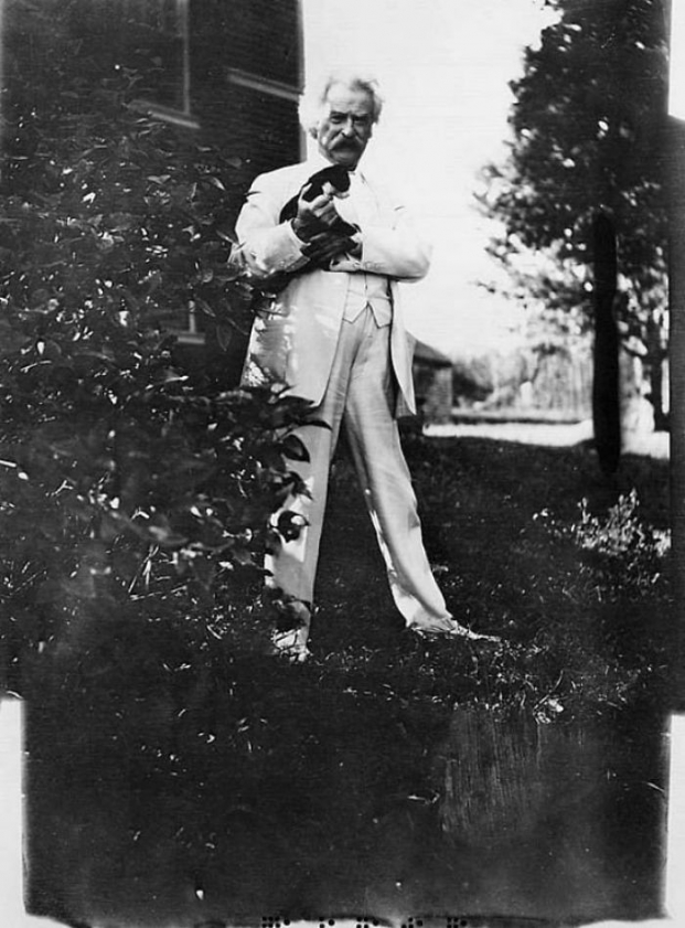 12 bức ảnh chứng minh đại văn hào Mark Twain là người cuồng mèo 2