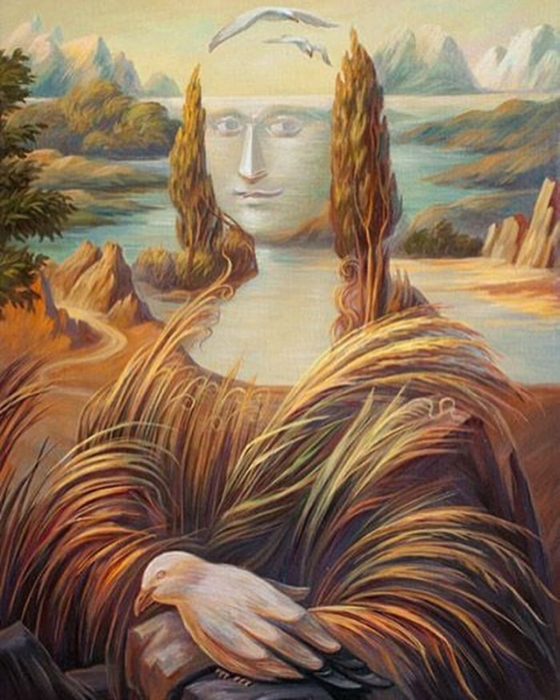   Leonardo Da Vinci 'Mona Lisa'  
