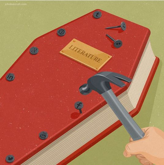   Mạng xã hội đang giết chết sách giấy và văn học như thế nào  