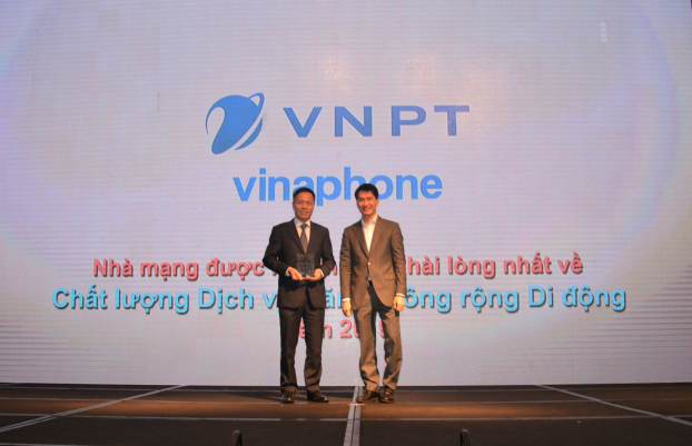 VinaPhone tiếp tục dẫn đầu về sự hài lòng của khách hàng với chất lượng 3G/4G 0