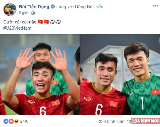 Đè bẹp U23 Thái Lan với tỷ số 4-0, các cầu thủ Việt Nam đăng gì trên mạng xã hội? 3