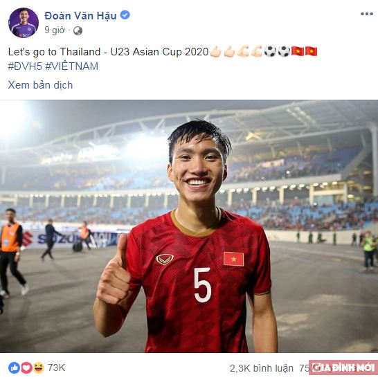 Đè bẹp U23 Thái Lan với tỷ số 4-0, các cầu thủ Việt Nam đăng gì trên mạng xã hội? 2