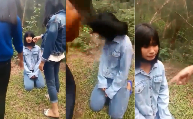 Nghệ An: Nữ sinh lớp 7 bị bạn học khác trường bắt quỳ, lao vào tát hội đồng 0