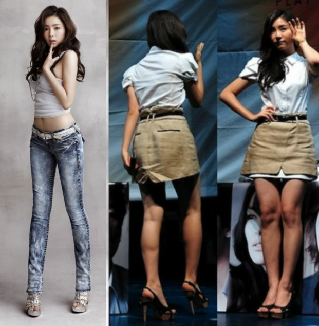   Shin Se Kyung dùng Photoshop để thu nhỏ đùi, kéo dài chân  