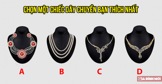 Trắc nghiệm tâm lý: Chọn chiếc dây chuyền bạn thích nhất để biết vẻ đẹp tiềm ẩn của bạn 0