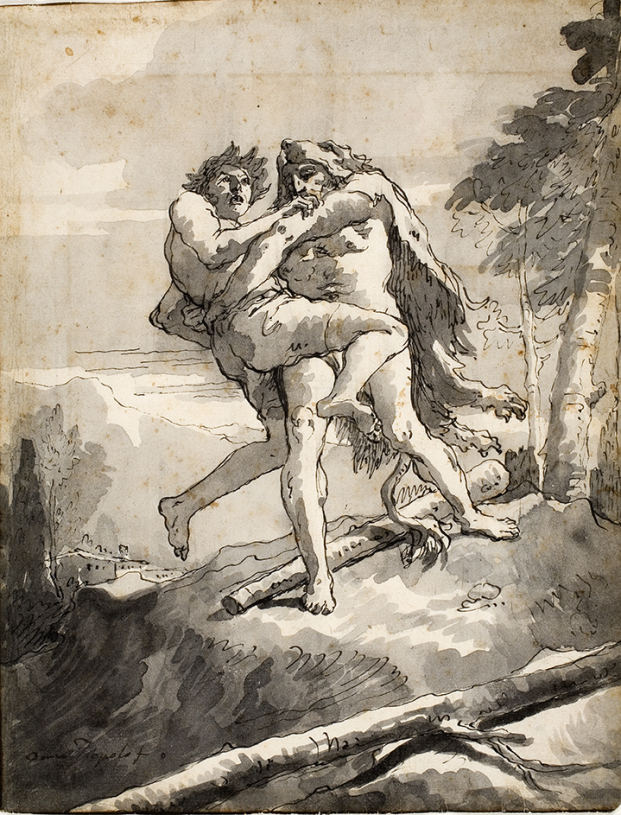   Hercules và Antaeus  