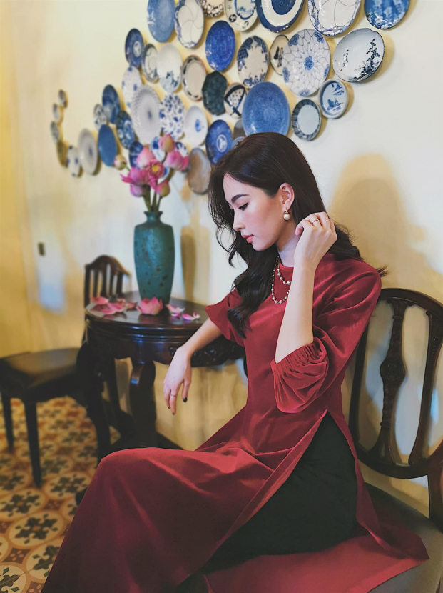 Hoa hậu Đặng Thu Thảo khoe nhan sắc mặn mà trong loạt ảnh mới 3