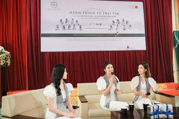 Diễn viên 'Cả một đời ân oán' đọ sắc Hoa hậu Ngọc Hân, Mỹ Linh tại Điện Biên 5