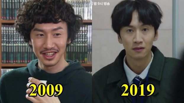   Sau 10 năm, Lee Kwang Soo không những không già đi mà còn trẻ hơn gấp bội so với thuở Gia đình là số 1.  