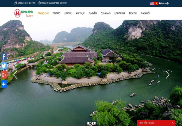   Cổng thông tin du lịch thông minh dành cho Ninh Bình  