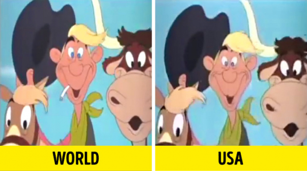 Những bộ phim hoạt hình nổi tiếng bị thay đổi như thế nào khi công chiếu ở các nước? 9