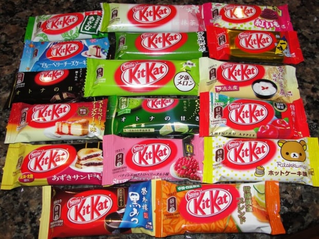   Bất kể vị KitKat gì bạn có thể gọi tên, họ đều có  