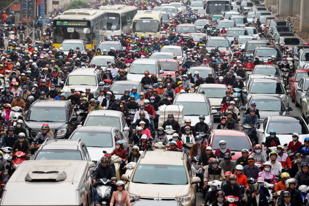   Bức tranh hỗn loạn của giao thông Việt Nam  