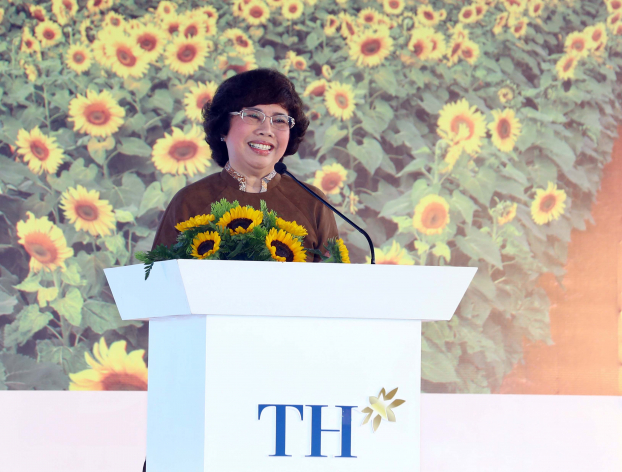   Bà Thái Hương khẳng định: Dự án tại Thanh Hóa là sự kế thừa thành tựu 10 năm chăn nuôi bò sữa tại Nghệ An.  
