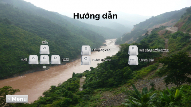   Cách chơi game “Người lái đò Sông Đà” khá đơn giản.  
