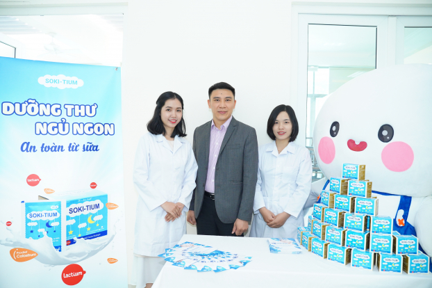  Cơ chế ngủ ngon an toàn từ sữa đã có mặt trong tại Việt Nam trong sản phẩm Soki Tium  