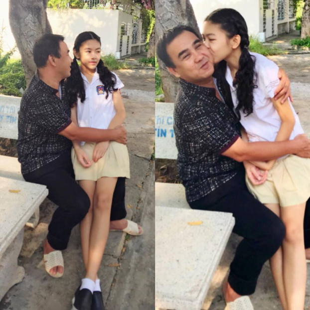 Con gái rượu MC Quyền Linh gây sốt vì dung mạo xinh đẹp, mới 14 tuổi đã cao 1m70 3