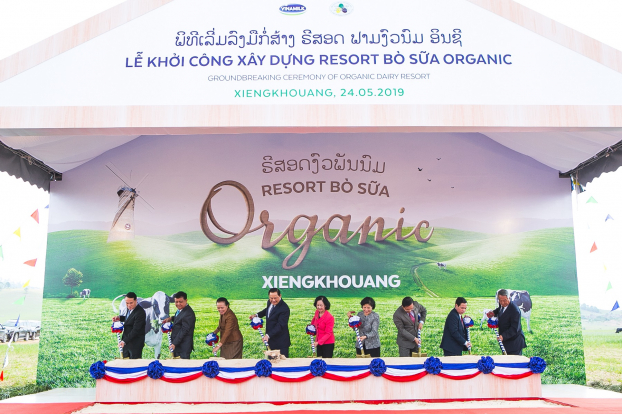 Vinamilk liên doanh với doanh nghiệp Lào và Nhật Bản xây dựng tổ hợp ‘resort’ bò sữa 2