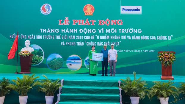 Vì một ‘Việt Nam xanh' Panasonic lên Thái Nguyên trồng hơn 10.000 cây xanh 0