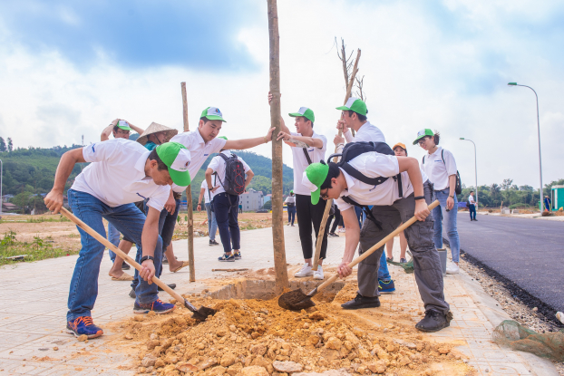 Vì một ‘Việt Nam xanh' Panasonic lên Thái Nguyên trồng hơn 10.000 cây xanh 2
