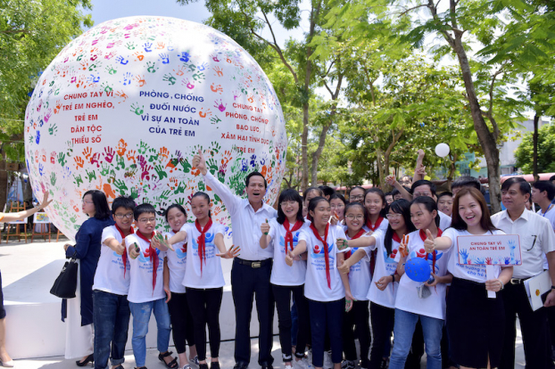   Chương trình được hưởng ứng bởi đông đảo các em học sinh tại Thanh Hoá  