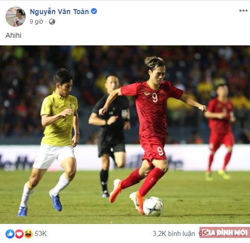 Đánh bại ĐTQG Thái Lan, các cầu thủ Việt Nam đăng gì trên mạng xã hội? 3