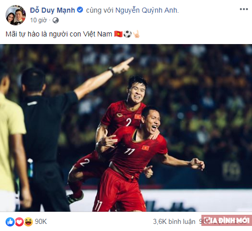 Đánh bại ĐTQG Thái Lan, các cầu thủ Việt Nam đăng gì trên mạng xã hội? 6