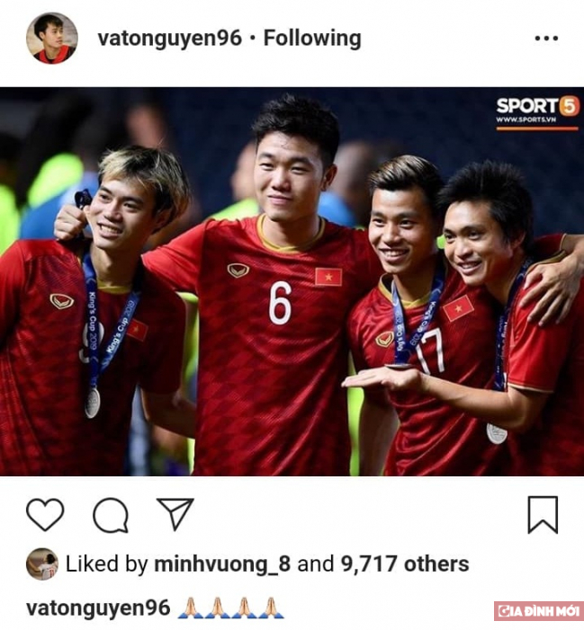 King's Cup 2019: Các cầu thủ Việt Nam đăng gì trên mạng xã hội sau trận thua Curacao 9