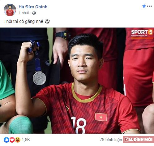 King's Cup 2019: Các cầu thủ Việt Nam đăng gì trên mạng xã hội sau trận thua Curacao 5