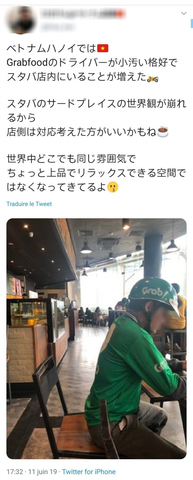 CEO Nhật miệt thị tài xế Grab 'bẩn thỉu', làm mất vẻ sang trọng của Starbucks 0