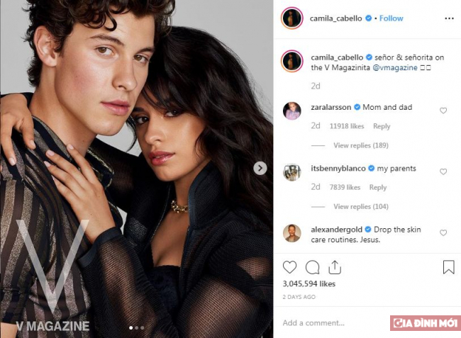   Shawn Mendes và Camila Cabello  