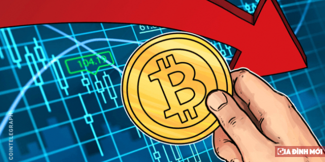   Giá bitcoin hôm nay 27/6 giảm mạnh 1.700 USD trong vòng 15 phút  