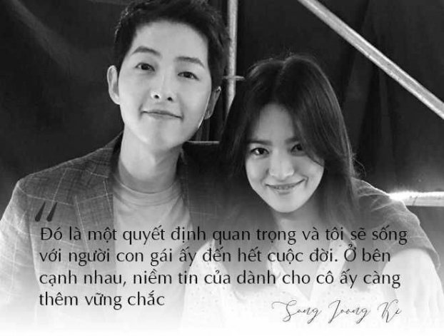 Điểm lại những câu nói làm bao trái tim thổn thức của cặp đôi Song Joong Ki - Song Hye Kyo 3