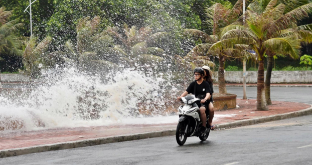 Bão số 2 đã suy yếu thành áp thấp nhiệt đới sau khi đổ bộ từ Hải Phòng đến Nam Định 0