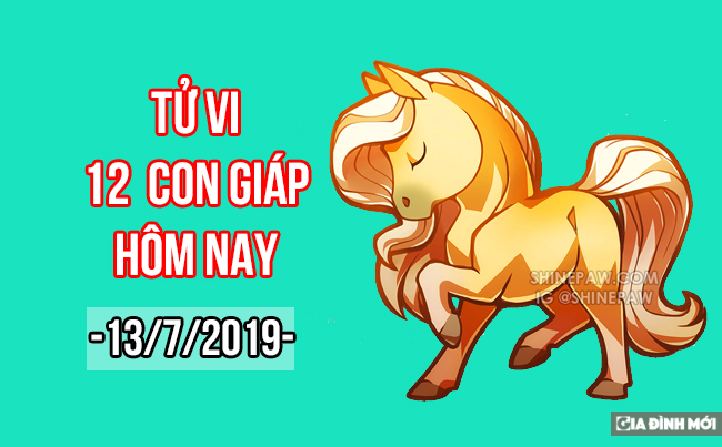   Tử vi hàng ngày 12 con giáp hôm nay thứ 7 ngày 13/7/2019  