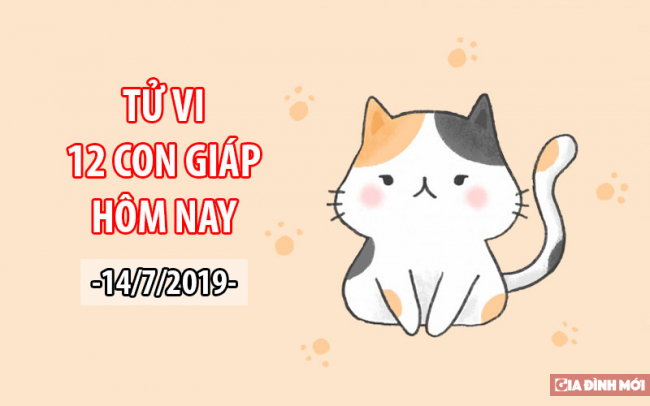   Tử vi hàng ngày 12 con giáp hôm nay chủ nhật ngày 14/7/2019  