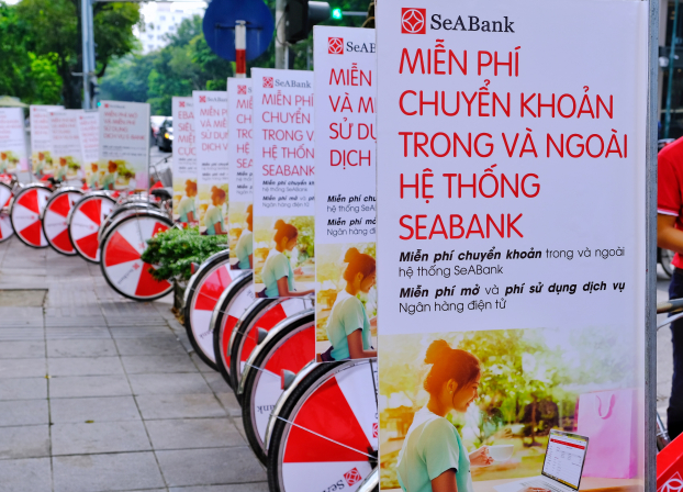 Ngân hàng SeABank roadshow hưởng ứng không dùng tiền mặt và miễn phí chuyển tiền 2