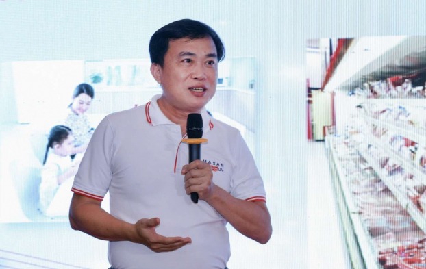   Tổng Giám Đốc Masan MEATLife - ông Phạm Trung Lâm đề vai trò của đội ngũ nhân sự trong quá trình phát triển công ty.  
